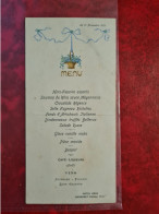 Menus 1909 Hotel Beau Bergeret Frères - Menükarten