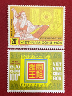 Stamps Vietnam South (KING HUNG VUONG- 2/8/1974) -GOOD Stamps- 1set/2pcs - Viêt-Nam