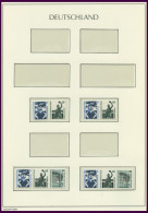 ZUSAMMENDRUCKE W 89-98 **, 1989, Sehenswürdigkeiten, Komplette Zusammendruck-Garnitur Mit 795 Und 834C/D, Pracht, Mi. 25 - Se-Tenant