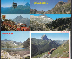 66 Artouste Train Barrage Lot De 6 Cartes - Sonstige & Ohne Zuordnung