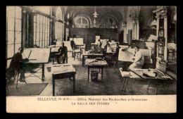 92 - MEUDON-BELLEVUE - OFFICE NATIONAL DES RECHERCHES ET INVENTIONS - LA SALLE DES ETUDES - Meudon