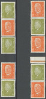 ZUSAMMENDRUCKE S 46-49 **, 1932, Reichspräsidenten, Alle 4 Senkrechten Zusammendrucke, Postfrisch, Pracht, Mi. 415.- - Se-Tenant