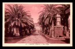 ALGERIE - ARZEW - RUE D'ISLY - VESPASIENNE - Other & Unclassified