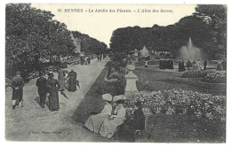 35  Rennes - Le Jardin Des Plantes - L'allee Des Serres - Rennes