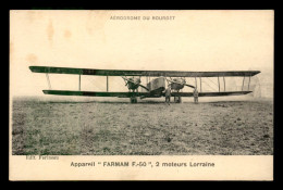 AVIATION - APPAREIL FARMAM F-50 2 MOTEURS LORRAINE - 1919-1938