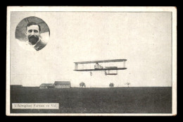 AVIATION - AEROPLANE FARMAN EN VOL - ....-1914: Précurseurs