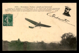 AVIATION - MONOPLAN TELLIER PIOLOTE PAR SUBONNET - ....-1914: Vorläufer