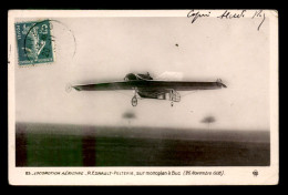 AVIATION - R. ESNAULT-PELTERIE SUR MONOPLAN A BUC (YVELINES) LE 26 NOVEMBRE 1908 - ....-1914: Précurseurs