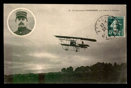AVIATION - LE LIEUTENANT CAMERMAN SUR BIPLAN FARMAN - ....-1914: Précurseurs