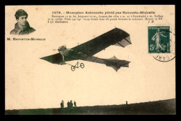 AVIATION - MONOPLAN ANTOINETTE PIILOTE PAR HAUVETTE-MICHELIN - ....-1914: Précurseurs