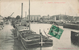 NANCY - Un Bassin Du Canal, Péniches. - Houseboats