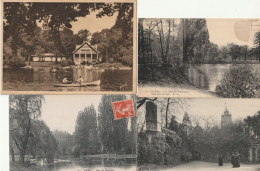 PARIS - Bois De Boulogne - Lot De 4 CP - Musées