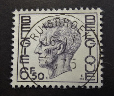Belgie Belgique - 1974 - OPB/COB N° 1744  ( 1 Value ) Koning Boudewijn Type Elstrom  Obl. Ruisbroek (bt) - Oblitérés
