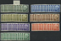 ENGROS 259-65 **, 1960, Heuss II, 15 Sätze Fast Nur Pracht, Mi. 600.- - Neufs