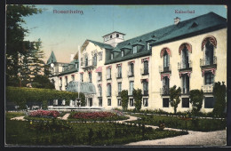 AK Rosenheim, Kaiserbad Mit Springbrunnen  - Rosenheim