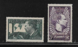 FRANCE  (  FR2 -  323 )   1937  N° YVERT ET TELLIER   N°  337/338   N** - Unused Stamps