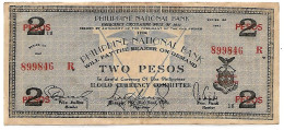 PHILIPPINES GUERILLA , ILOILO Province 2 Peso  KM 306 1941  TTB+ - Philippines