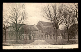GUERRE 14/18 - HOPITAL AUXILIAIRE N° 15 SEES (ORNE) - PLACE DU GRAND FRICHE - CROIX-ROUGE - Weltkrieg 1914-18