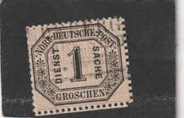 103-Norddeutscher Dienst Sache N°4 - Oblitérés