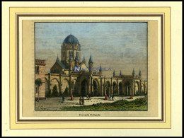 STUTTGART: Praz, Kol. Holzstich Von Clerget Um 1880 - Estampes & Gravures