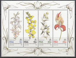 SÜDAFRIKA  Block 12, Postfrisch **, 10. Internationale Orchideen-Konferenz, 1981 - Blocs-feuillets