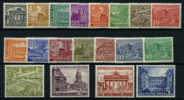 BERLIN 42-60 **, 1949, Bauten, Prachtsatz, Mi. 750.- - Unused Stamps