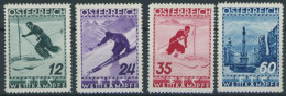 ÖSTERREICH 623-26 **, 1936, FIS II-Wettkämpfe, Prachtsatz, Mi. 180.- - Altri & Non Classificati