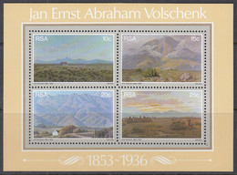 SÜDAFRIKA  Block 6, Postfrisch **, 100. Geburtstag Von Jan Ernst Abraham Volschenk, Gemälde, 1978 - Blocs-feuillets