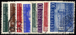 ESTLAND 138-41,148-51 O, 1938, Hundertjahrfeier Und Pernau, 2 Sätze Feinst/Pracht, Mi. 38.- - Estonie