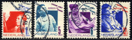 NIEDERLANDE 245-48A O, 1931, Voor Het Kind, Gezähnt K 121/2, Prachtsatz, Mi. 35.- - Gebruikt