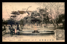 JAPON - YOKOHAMA - PARK - CARTE TOILEE - Yokohama