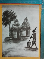 KOV 484-124 - PEINTURE, PENTRE, ART  - AFRICA - Malerei & Gemälde