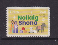IRELAND - 2021 Christmas 'W' Used As Scan - Used Stamps