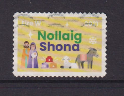 IRELAND - 2021 Christmas 'W' Used As Scan - Used Stamps