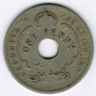 BRITISH WEST AFRICA - ONE PENNY 1919 - GEORGE V - KM 9 - Colonies