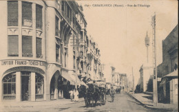 CASABLANCA       RUE DE L'HORLOGE     ZIE SCANS - Casablanca