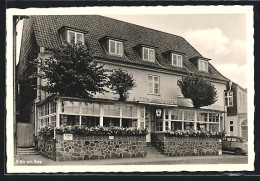 AK Plön Am See, Gasthaus Zum Hirschen Kurt Obrikall  - Plön