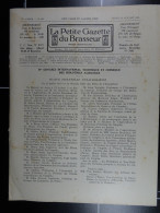 La Petite Gazette Du Brasseur N° 841 De 1935 Brasserie Belgique Bières Publicité Matériel Brassage Brouwerij - 1900 - 1949