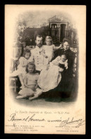 FAMILLE IMPERIALE RUSSE - PHOTO L. LEVITSKY, PETERHOF , LE  16 AOUT 1901 - Royal Families