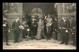 FAMILLE IMPERIALE RUSSE- VISITE A NANCY DU GRAND DUC NICOLAS DE RUSSIE LE 23 SEPTEMBRE 1912 - Royal Families