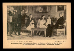 FAMILLES ROYALES - LA FAMILLE ROYALE EN EXIL - LE COMTE ET LA COMTESSE DE PARIS - Familles Royales