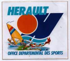 Autocollant PUB Office Départemental Des Sports De L' HERAULT - Autocollants