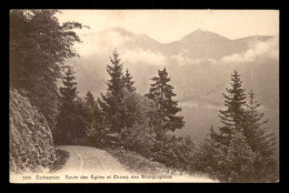 SUISSE - COBEYRIER - ROUTE DES AGITES ET CHAMP DES BOURGUIGNONS - Other & Unclassified