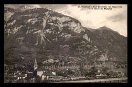 SUISSE - ST-MAURICE - VUE GENERALE - CHEMIN DE FER - Autres & Non Classés