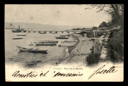 SUISSE - GENEVE  - COLLONGE-BELLERIVE-VESENAZ - PORT DE LA BELOTTE - Autres & Non Classés