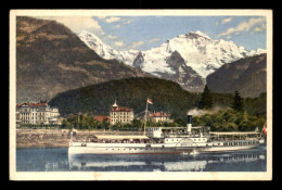 SUISSE - INTERLAKEN - SCHIFFAHRT - BATEAU A ROUES BEATUS - Sonstige & Ohne Zuordnung