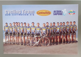 Equipe Team Cantina Tollo Acqua Sapone 2001 - Cyclisme