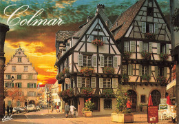 FRANCE - Colmar - L'entrée De La Rue Des Marchands - Au Pays Des Cigognes... - Animé - Carte Postale - Colmar