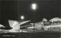 Romania Constanta Gara Aspect Nocturn - Romania