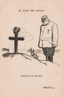 ABEL FAIRE ILLUSTRATEUR  LE JOUR DES MORTS SOLDATS DE FRANCE CPA BON ETAT - Faivre